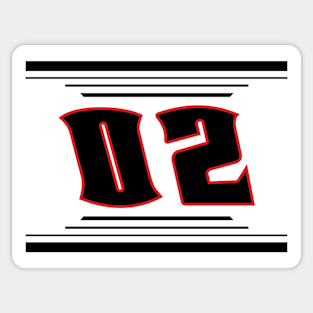 Mason Massey #02 20204 NASCAR Design Sticker